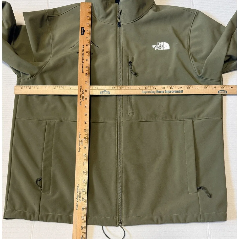 THE NORTH FACE Windwall - Men's Softshell Jacket - Olive Green - X-Large XL